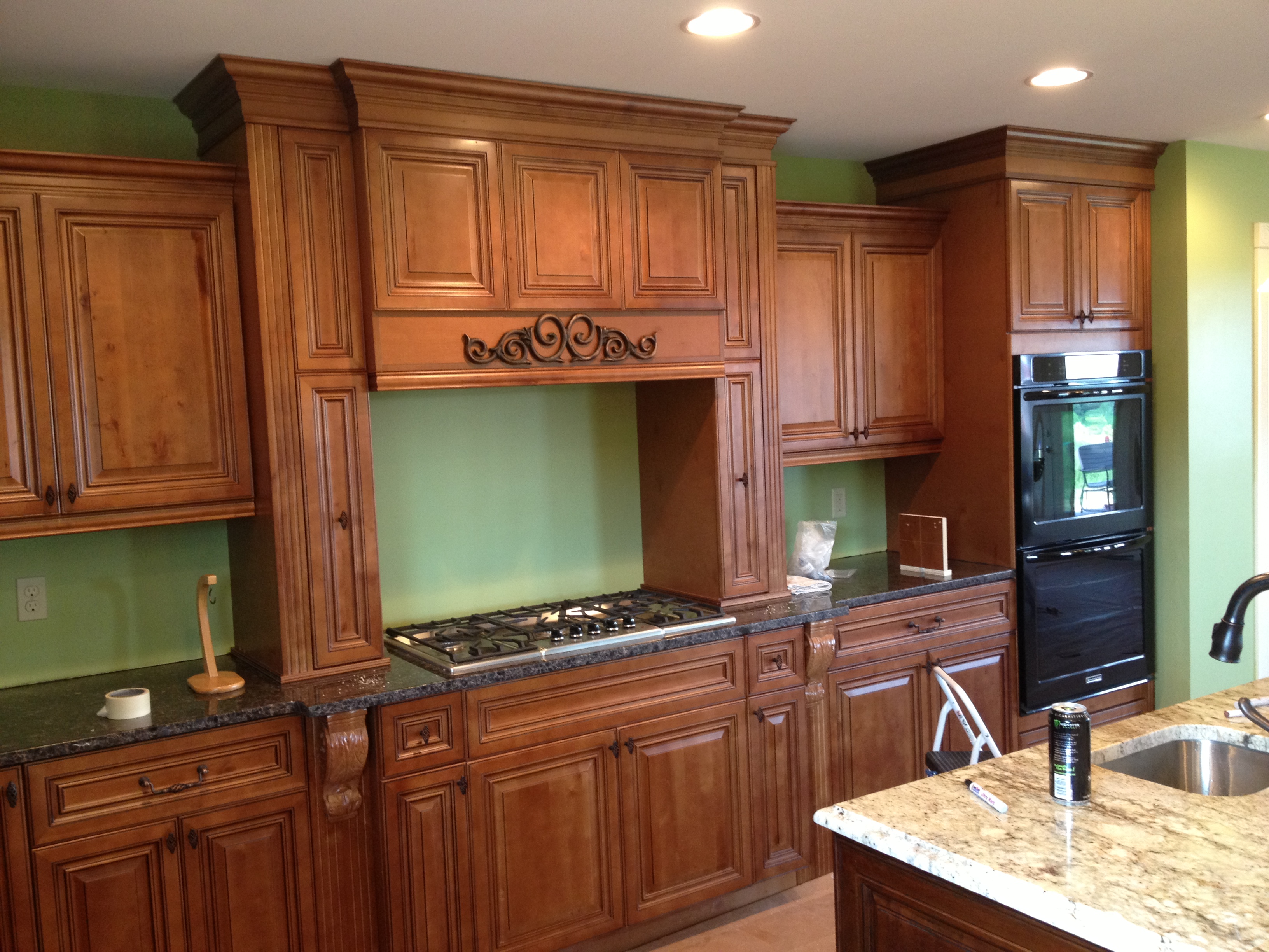 Coffee Glazed Cabinet