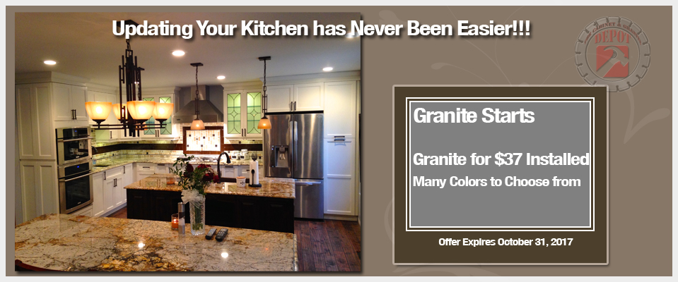 Mission Shaker White Cabinet with Custom Layed Florida Tile Backsplash